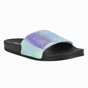 Nine West Sandbar Flat Slides - Silver - Ireland (EQ2457980)